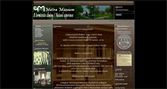 Desktop Screenshot of matramuzeum.hu
